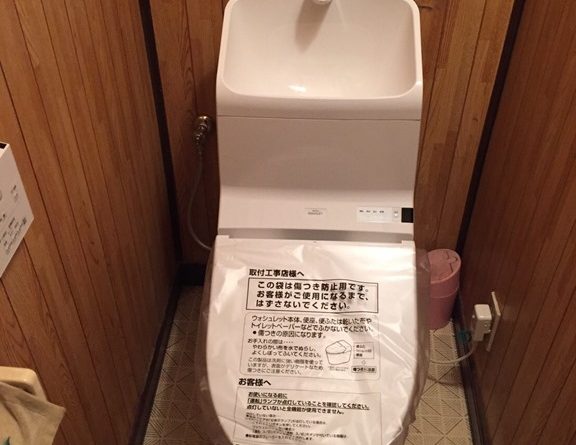 トイレの取替リフォームで節水！狭山市