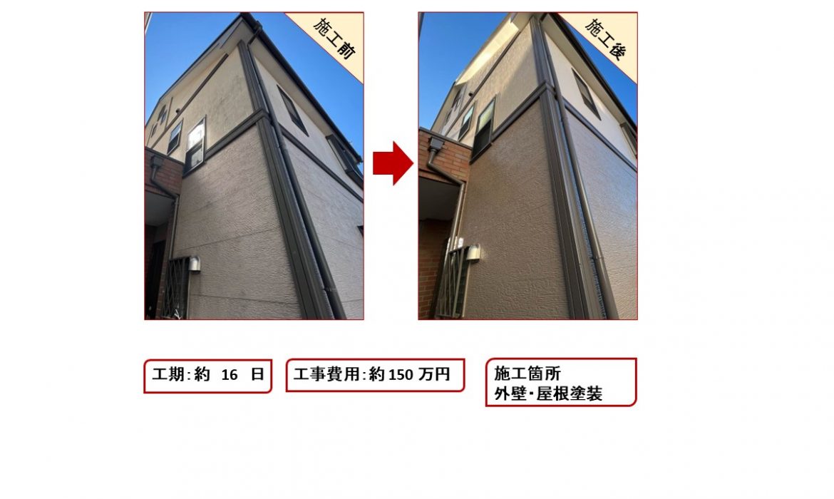 狭山市　外壁・屋根塗装